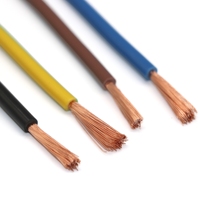 Fil de soudage industriel toronné AVR 20-22 AWG 300V en cuivre isolé PVC pour machines MIG/TIG et outils électriques