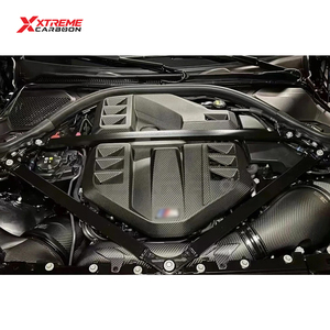 XTREME 100% Trockene Kohlefaser Motorabdeckung Motor-Schönheitsabdeckung für BMW S58 G80 G81 M3 G82 G83 M4 G87 <span class=keywords><strong>M2</strong></span> Motorraum-Abdeckung - Product Image 6