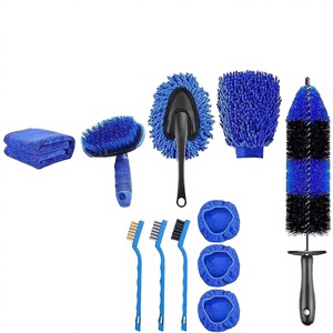 26 Piece Industrial Car Detailing <b>Brush</b> <b>Set</b> Wool Material Tire Dust <b>Wire</b> <b>Brush</b> Wheel Cleaning Polishing Kit - Product Image 3