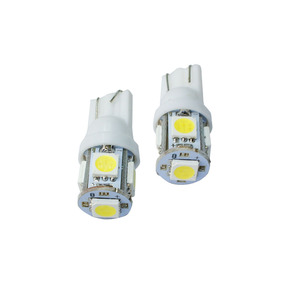 Ampoules LED T10 5050 5SMD 12V pour éclairage de plaque d'immatriculation de voiture, clignotants de moto - Product Image 3