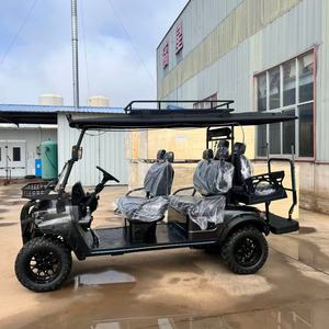 MMC 2026 60V 슈퍼 리튬 배터리 전기 골프 카트 4x4 오프로드 사냥 맞춤형 5-6 좌석 25MPH CE/DOT 인증 - Product Image 3