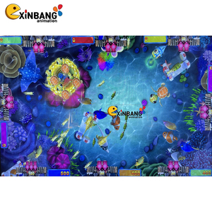 Alta calidad 2/3/4/6/8/10 Player Arcade <span class=keywords><strong>Coin</strong></span> <span class=keywords><strong>Operated</strong></span> Fish <span class=keywords><strong>Game</strong></span> Board Machine para la venta - Product Image 2