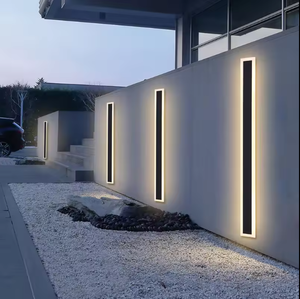 Водонепроницаемый настенный светильник с полосой, роскошные садовые настенные светильники, наружные внутренние светильники - Product Image 1