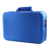 Sac de protection de luxe à poignée réglable, sac de transport de voyage pour Console PS5-bleu