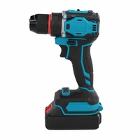 Juego de Taladro Inalámbrico de Alta Eficiencia de 21V con Batería de Litio, Destornillador Eléctrico, Kit de Herramientas Eléctricas para Taller