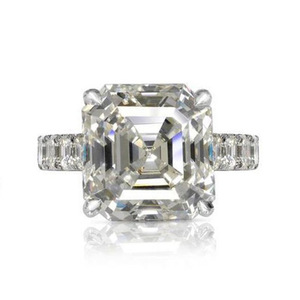 Anello Geometrico in Argento con Zirconi per Donne, Stile da Ufficio, Gioiello da Dito alla Moda - Product Image 2