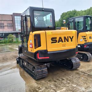 Petite excavatrice sans queue Sany SY55U pelle sur chenilles moteur importé système hydraulique SY55 mini excavatrice fonctionne dans un espace étroit - Product Image 2