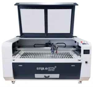 STJ1610M-2 Mixed dual head CO2 Laser Cutter For Metal, Acrylic, Wood