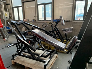 Điện giá sức mạnh tấm nạp thiết bị tập thể dục ISO bên ngực/trở lại ngồi ngực <span class=keywords><strong>Pusher</strong></span> thương mại Thiết bị tập thể dục - Product Image 3