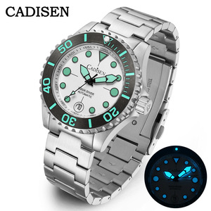 Reloj <span class=keywords><strong>CADISEN</strong></span> 8232 para Hombre, Automático, Mecánico, MIYOTA 8215, Cristal de Zafiro, Acero Inoxidable, Resistente al Agua 100m - Product Image 1