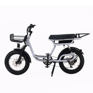 Nueva Bicicleta Eléctrica 2026 de 48v, Modelo Fatboys Scrambler Icons Retro Vintage con Asiento Largo, Neumáticos Gruesos de 20 Pulgadas, Superpotente para Nieve y Playa, 500W 750W Ampd <span class=keywords><strong>Bros</strong></span> Aces - Product Image 4