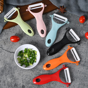 Multifunctional Ceramic Peeler For Fruit Vegetable Kitchen Tool With Sharp Blade Easy To Use Hand Wash Only - Product Image 1
