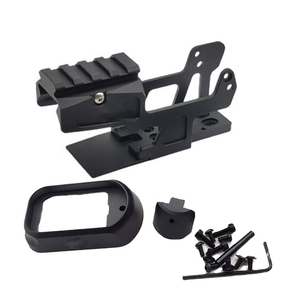 Nuevo Conjunto de Montura Flared con Base ALG y Puente de Espejo para Mira Táctica Micro Red Dot, Compatible con G17/22, <span class=keywords><strong>SRO</strong></span>, MRO, T1, H1, T2 - Product Image 1