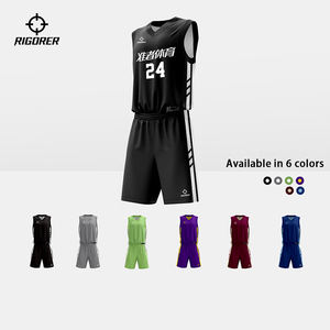 Uniformi da Basket Personalizzate Rigorer Advanced per Controllo del Campo ad Alta Velocità e Movimenti di Precisione - Product Image 6