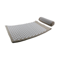 Tapis d'acupression et oreiller Shakti thérapie acupression pied acupression soulage le Stress dos douleur corporelle tapis à pointes