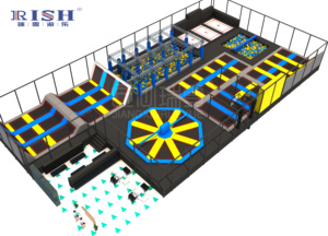 Centre <span class=keywords><strong>de</strong></span> jeux commercial, parc à thème Super Square, équipement <span class=keywords><strong>de</strong></span> <span class=keywords><strong>trampoline</strong></span> intérieur, parc <span class=keywords><strong>de</strong></span> trampolines sportifs pour enfants et adultes - Product Image 3
