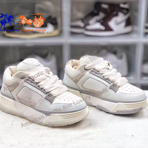 Zapatillas Deportivas para Hombre, Transpirables, Blancas, para Caminar y Correr, con Cierre de Cordones, Punta Cerrada, Parte Superior de Malla, Forro en la Suela, Amiris - Product Image 3