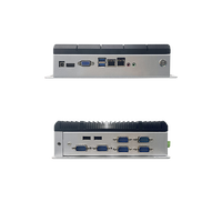 Boîtier industriel OEM/ODM PC IBOX I7-6500U 8GB DDR4 128GB SSD avec double lan 6COM 4USB mini ordinateur