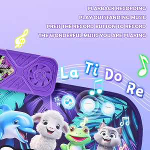 Bé Piano Chơi <span class=keywords><strong>Mat</strong></span> Tương Tác Âm Nhạc Bàn Phím Bò Đồ Chơi Sàn Đàn Piano Học Tập Cụ <span class=keywords><strong>Mat</strong></span> Toddler Quà Tặng Cho Giáng Sinh - Product Image 2