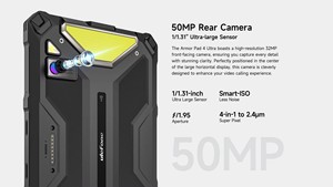 Ulefone Armor Pad 4 Ultra 5G Rugged Tablet PC Android 14 10.36Inch 11800MAh NFC LED 50MP Main Camera IP68 PAD 10W <b>Dock</b> Charging - Product Image 4