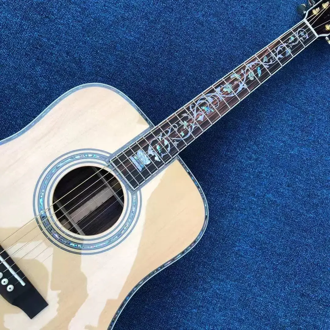 2023 New Tenor Acoustic Bass Guitar with Spruce Noodle Rosewood Side Rear Free of Freight Features Electric and Bass Guitar