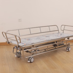 Cama <span class=keywords><strong>de</strong></span> Baño Médica Impermeable <span class=keywords><strong>de</strong></span> Acero Inoxidable y PVC Leho, con Ruedas Universales, para el <span class=keywords><strong>Cuidado</strong></span> <span class=keywords><strong>de</strong></span> <span class=keywords><strong>Pacientes</strong></span> Geriátricos y Ancianos, Camas <span class=keywords><strong>de</strong></span> Hospital - Product Image 1