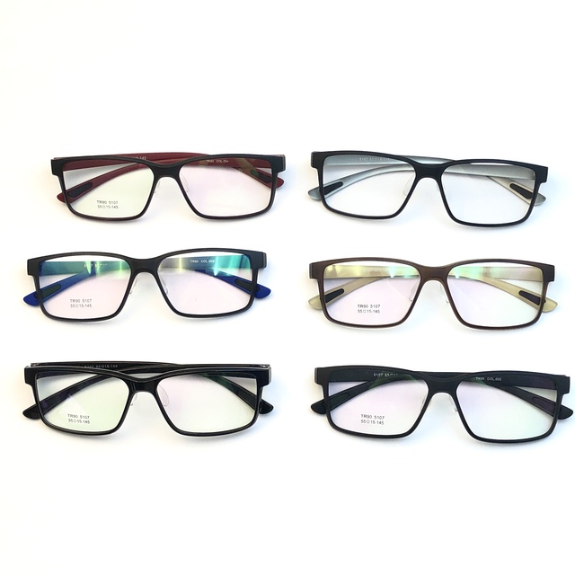 TR90 Glasses Frame Men Myopia Prescription Computer Spectacle Frames Women Ultra Light square Eyeglasses
