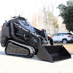 Высокопроизводительный мини-погрузчик YF1000, 1 тонна, на гусеничном ходу, с двигателем EURO5 EPA, с бесплатными аксессуарами - Product Image 3