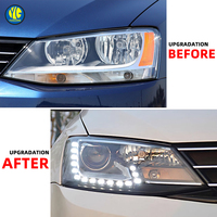 Faro LED YU GUANG para Volkswagen Jetta MK6 2011-2017, Lámpara Principal de Actualización, Accesorios para VW Jetta, Luz Delantera para Coche VW