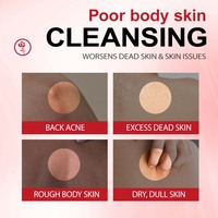 Tonique Corporel Exfoliant Éclaircissant Hydratant à l'Acide Azélaïque, Acide Malique et Nicotinamide pour le Dos – Marque Blanche