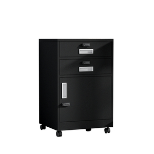 Offre spéciale Armoire de bureau plusieurs couleurs à <span class=keywords><strong>bas</strong></span> prix avec deux tiroirs classeur à verrouillage par mot de passe avec roues - Product Image 2