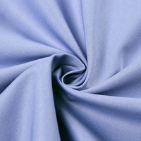 Tissu sergé uni en polyester et viscose doux TR 80/20 430-440G/M pour thobe islamique, costume saoudien musulman, tissu de costume arabe