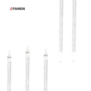 Fanen 100ml Pipette sérologique Pipette de mesure sérologique Polystyrène stérile