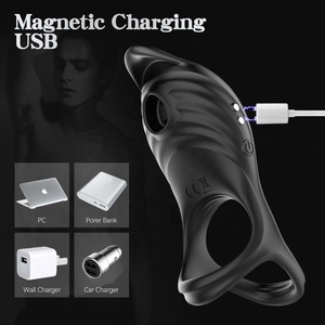 Anelli Vibranti per Pene con Telecomando e Stimolatore Clitorideo, 5 Modalità di Suzione e Vibrazione, 2 in 1 Stimolatore Clitorideo e Anello Fallico - Product Image 5