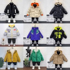 Manteau en coton pour enfants fille garçon veste épaistekidsfall et Winterlongthickeneddown veste - Product Image 2