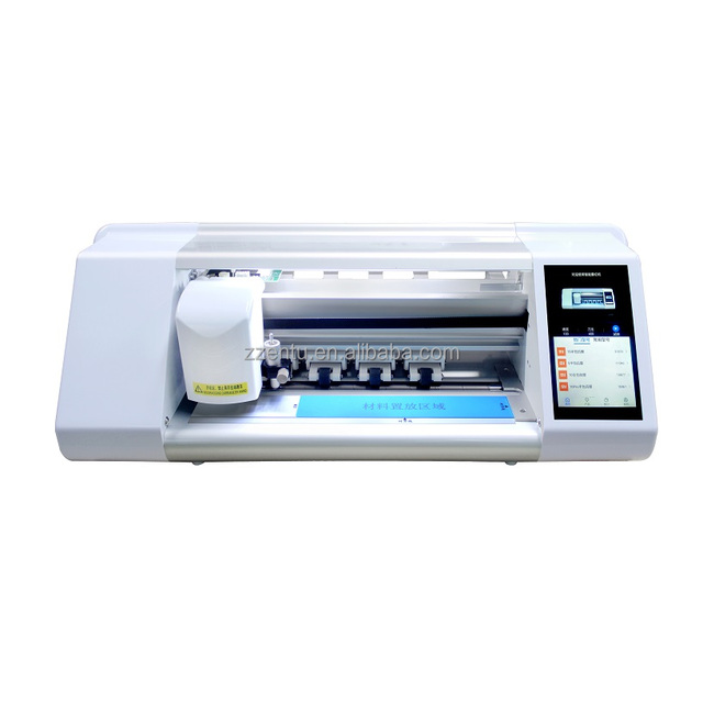 2026 New Design Unlimited Mobile Phone Hydrogel Film Skin Sticker Cutting Machine Smartphone Hydrogel Film Plotter