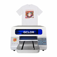 Imprimante DTG GCLOR A3 avec tête d'impression Epson I1600 XP600, machine d'impression directe sur vêtement pour vêtements personnalisés