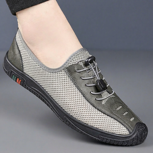 Zapatos Casuales de Verano para Hombre, Transpirables, con Punta Redonda, Suela de Goma, Entresuela de EVA, Ligeros y Cómodos para Caminar - Product Image 1