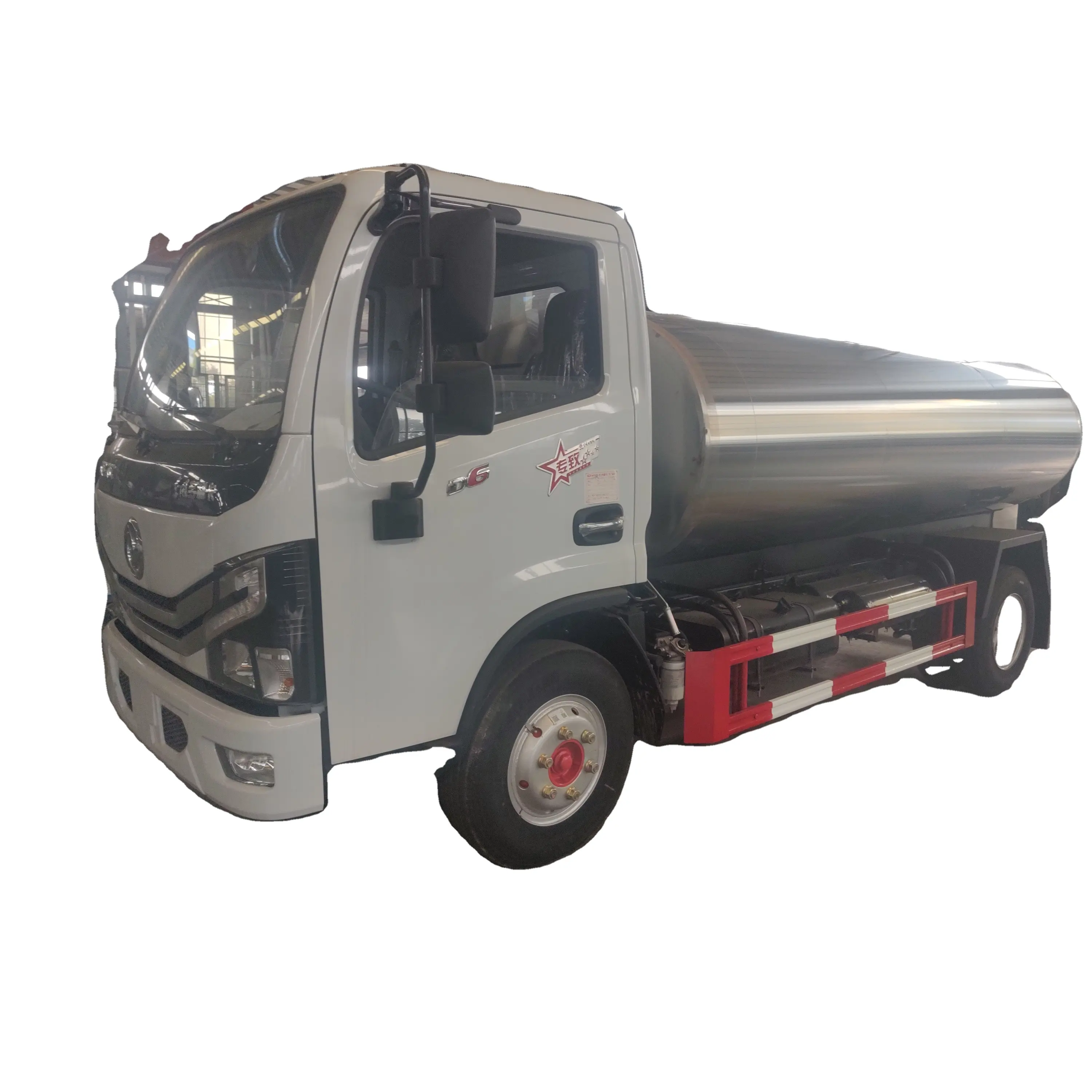 DONGFENG 10000/12000L 10 CBM 4X2 Camión cisterna de leche resistente con capa aislante compuesta