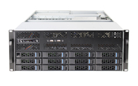 Boîtier Gpu Châssis serveur Carte 4Gpu 4U 12Bay 12Gb Boîtier de serveur personnalisé Support Crps Psu Gpu Enclosure