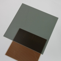 Personnalisé Épais Moderne Teinté Noir Nid D'abeille À Motifs Laminé En Verre Trempé pour Salle De Bains Cuisine Bâtiment Décoratif