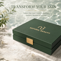 OFFRE SPÉCIALE Journée Ouverte : Coffret Cadeau Luxe Anti-Âge au Collagène Naturel, Extrait de Collagène Sakura, ADN et Sodium pour un Effet Lifting et Raffermissant