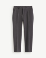 Pantalon de Costume Homme Slim Fit Formel Anti-statique Respirant en Polaire Multi-Poches en Polyester Viscose Spandex