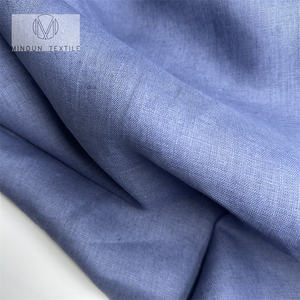 Mindun vente en gros par rouleaux personnalisé épais blanc naturel 100% pur <span class=keywords><strong>lin</strong></span> tissus pour chemises rideaux <span class=keywords><strong>tissu</strong></span> nul - Product Image 4