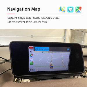อินเทอร์เฟซ Android Mirror <span class=keywords><strong>IOS</strong></span> Apple Carplay สำหรับ Lexus IS250 IS200 IS350 LX570 ES350 ES250 ES200 ปี 2014-2019 พร้อมอะแดปเตอร์กล้องมองหลัง - Product Image 4
