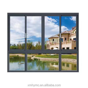 <span class=keywords><strong>Prix</strong></span> d'usine traitement fenêtre ignifuge pont cassé en alliage d'aluminium fenêtre coulissante insonorisée - Product Image 3