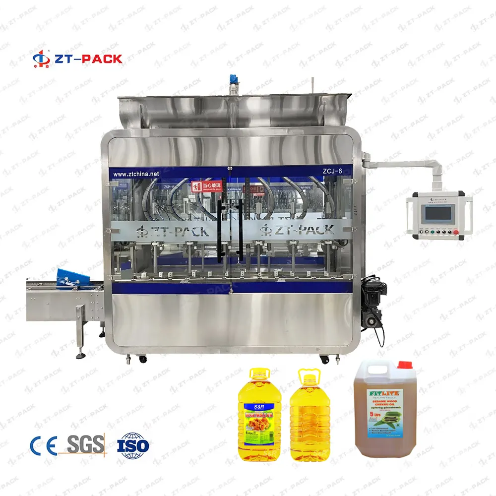 Automatic Weighing 20l Liter Jar Bottle Lube Oil Paint Fuel Filling Machine Plastic Bottle Filling Machines Automatic