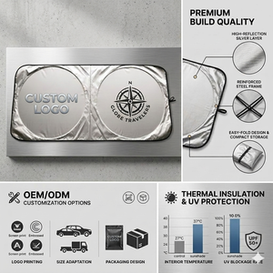 Pare-soleil avant de <span class=keywords><strong>voiture</strong></span> de marque privée pour Toyota RAV4 Tesla, pare-soleil de fenêtre avant OEM, couverture pare-soleil de <span class=keywords><strong>voiture</strong></span> ODM - Product Image 6