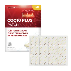CoQ10 Suplemento Patch para Saúde Cardiovascular e Função Cognitiva