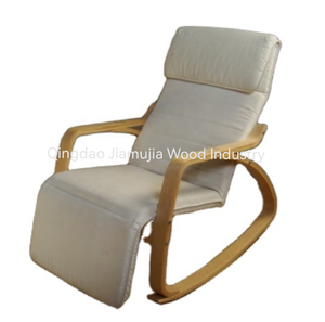 JIAMUJIA Kayu Beech Ruang Tamu Rumah Kantor Komersial Santai Kursi Santai Kursi Goyang <span class=keywords><strong>Bentwood</strong></span> Stackable - Product Image 3